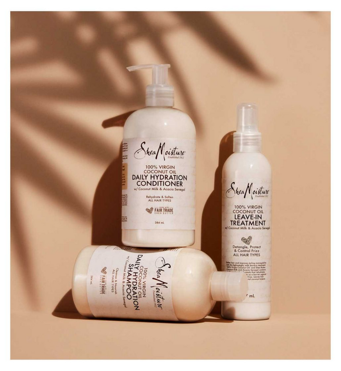 SheaMoisture 100% Virgin Coconut Oil Daily Hydration Conditioner 384ml