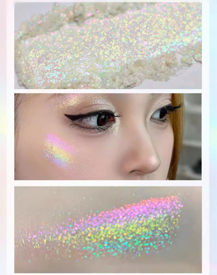 SheenEffect Rainbow Holographic 5-Color Chameleon Eyeshadow T4282