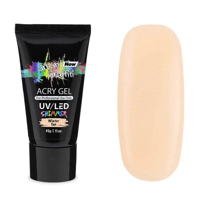 Shimmer AcryGel - Winter Tan 30g   Naio Nails