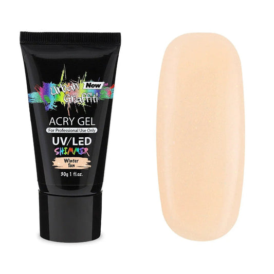 Shimmer AcryGel - Winter Tan 30g   Naio Nails