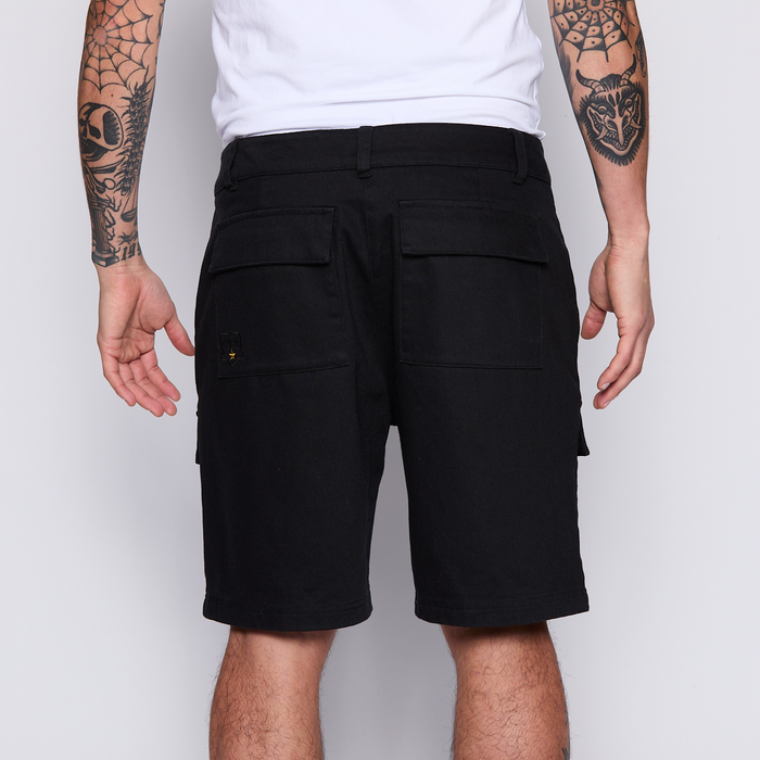Short Colo Colo Urbano Hombre Cargo Negro