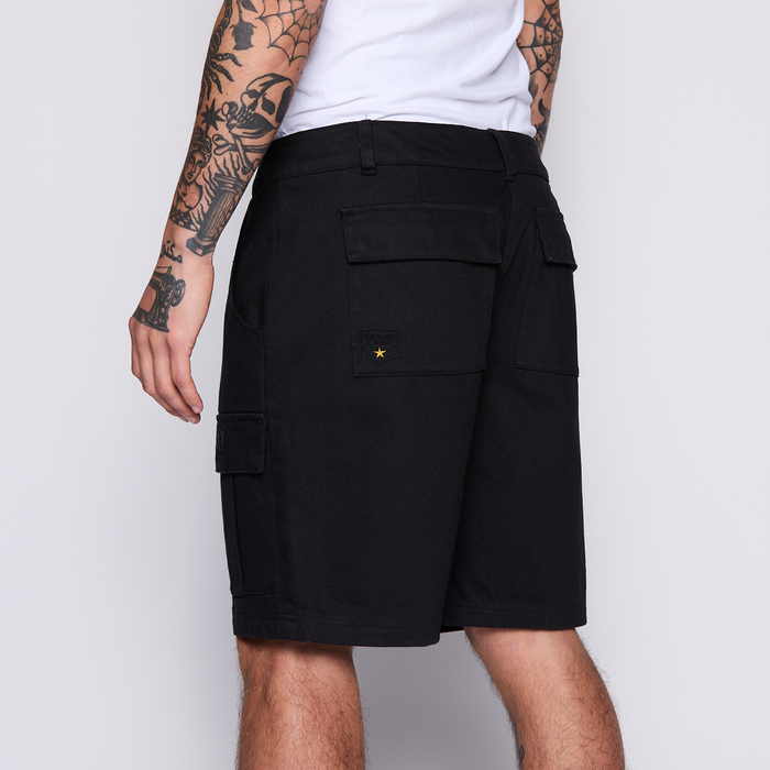 Short Colo Colo Urbano Hombre Cargo Negro
