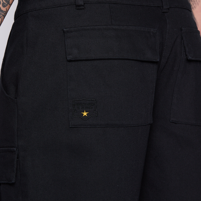 Short Colo Colo Urbano Hombre Cargo Negro