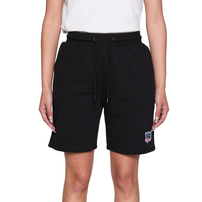 Short Colo Colo Urbano Mujer Negro Escudo Blanco