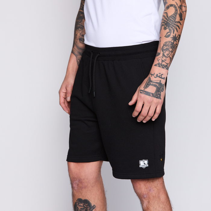 Short de Buzo Colo Colo Urbano Hombre Negro