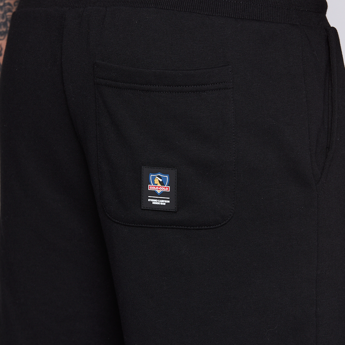 Short de Buzo Colo Colo Urbano Hombre Negro