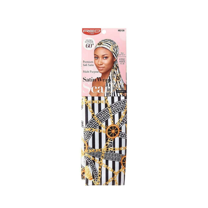 Silky Satin Wrap Scarf [Luxury 1]  #HQ126