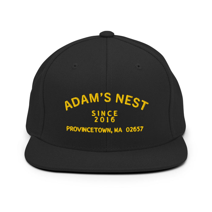 Adam's Nest Since 2016 6 panel flatbill black