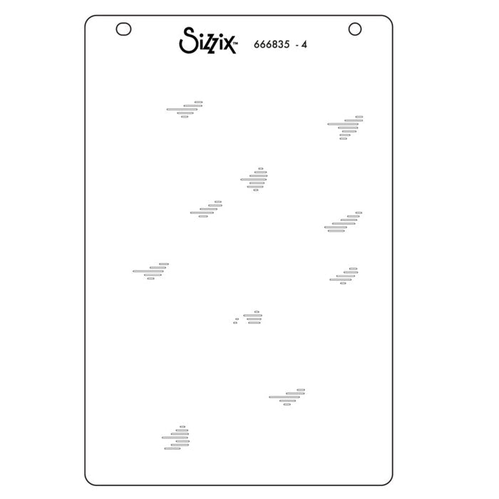 Sizzix - By Catherine Pooler - A6 Layered Stencils - In the Clouds (4pk). Available at Embellish Away located in Bowmanville Ontario Canada.