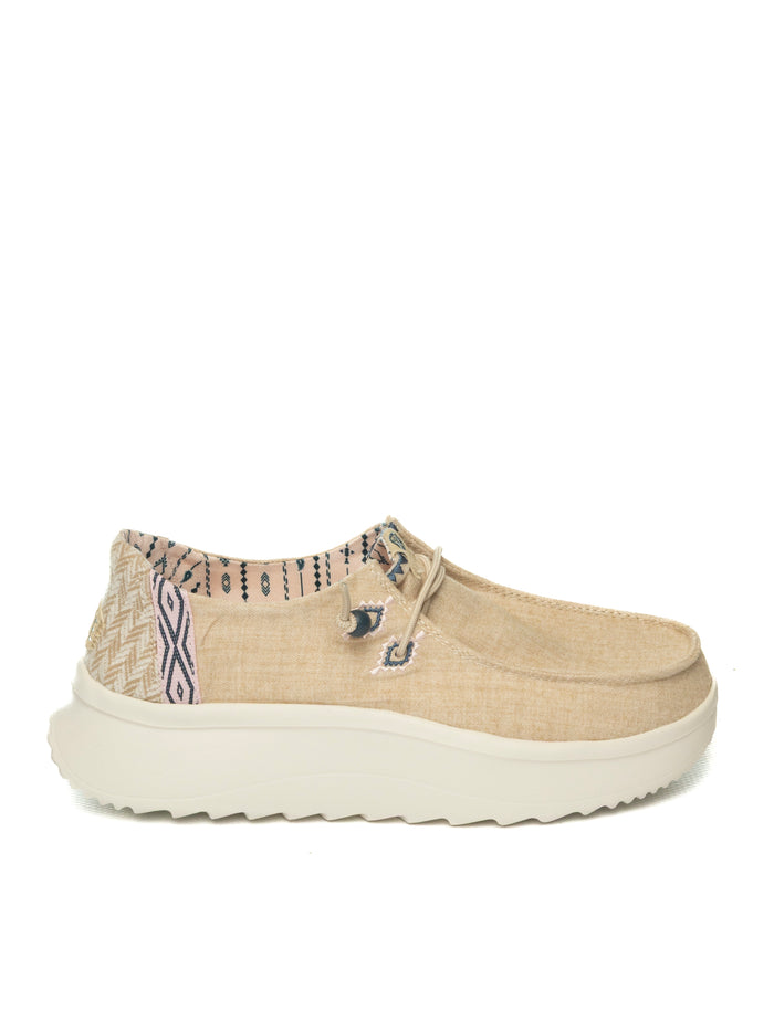 HEY DUDE Slip on wendy prak beige 41946 WENDY PEAK-265