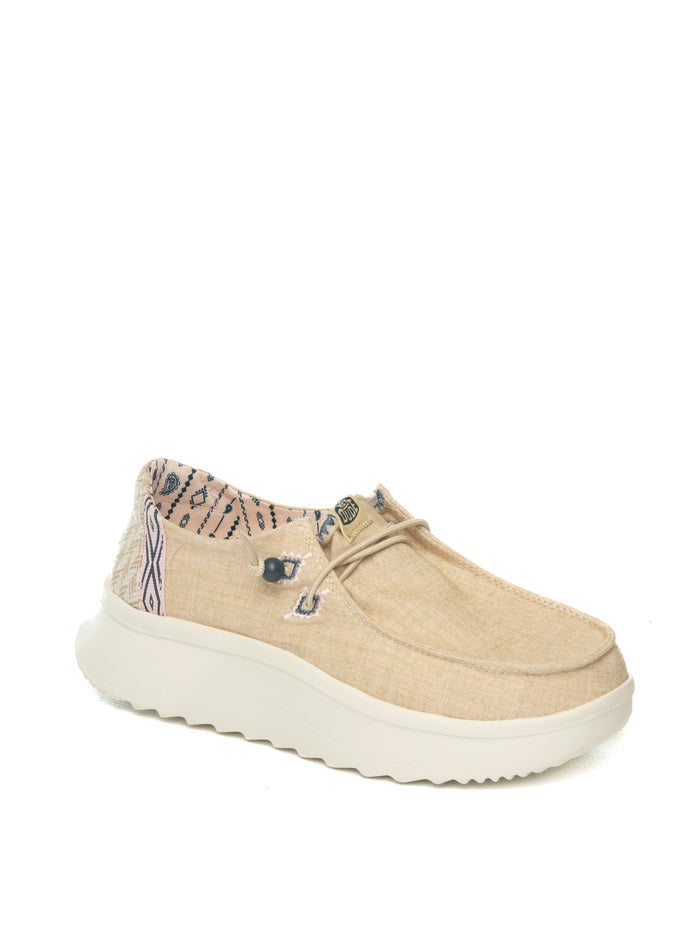 HEY DUDE Slip on wendy prak beige 41946 WENDY PEAK-265