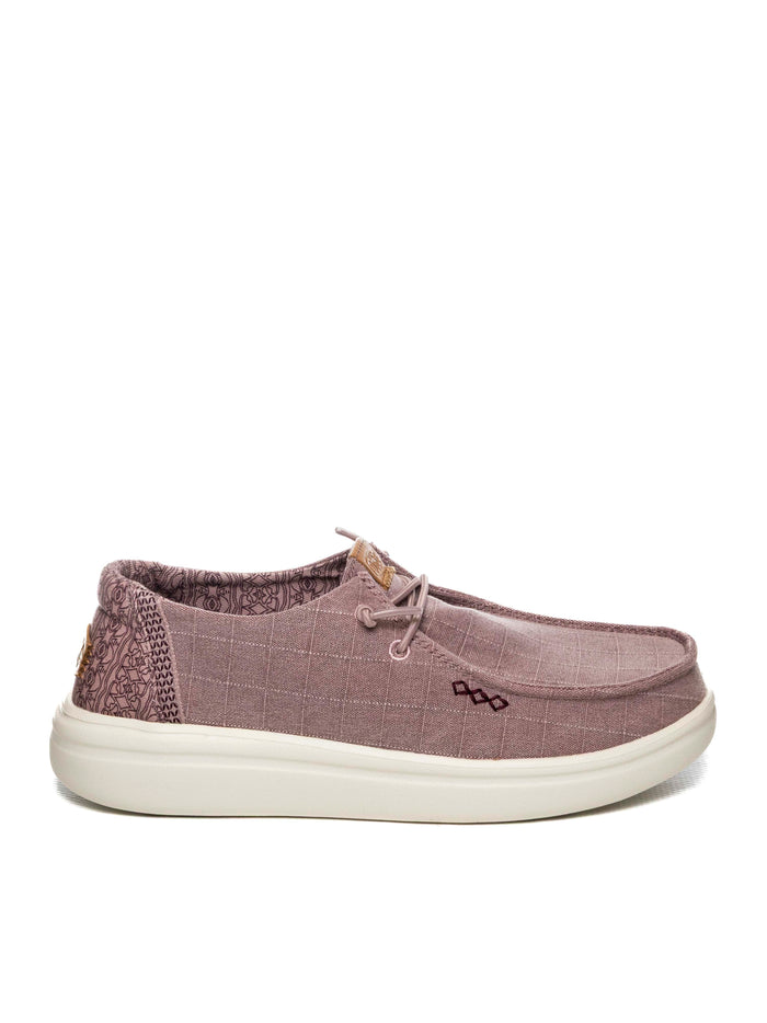 HEY DUDE slipon wendy chambray rosa 45274 WENDY CHAMBRAY-5CG
