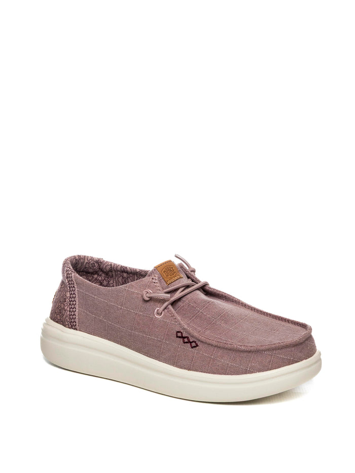 HEY DUDE slipon wendy chambray rosa 45274 WENDY CHAMBRAY-5CG