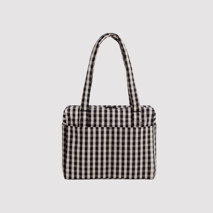 Black and Cream Gingham