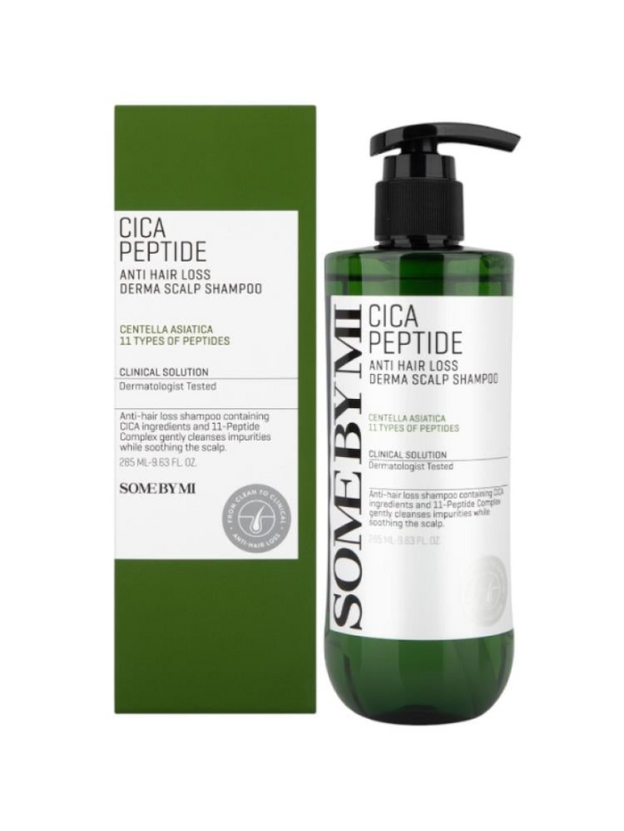 SOME BY MI - Cica Peptide Anti Hair Loss Derma Scalp Shampoo - 285ml