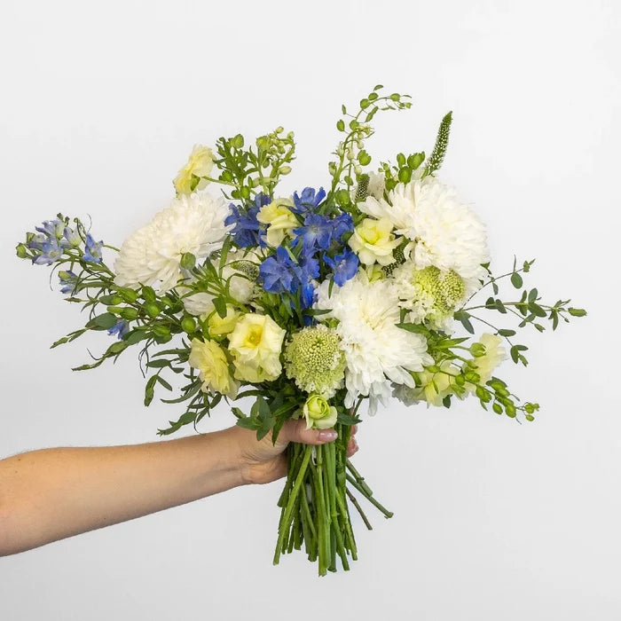 Something Blue Flower Centerpieces Vase - Image