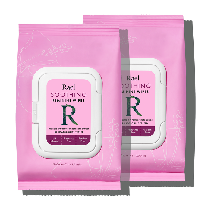 Soothing Feminine Wipes - 2 Pack