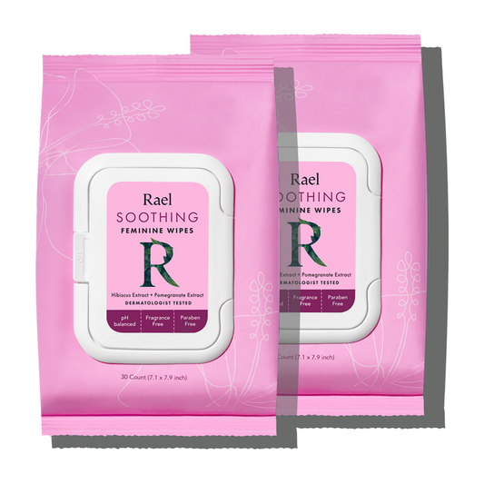 Soothing Feminine Wipes - 2 Pack