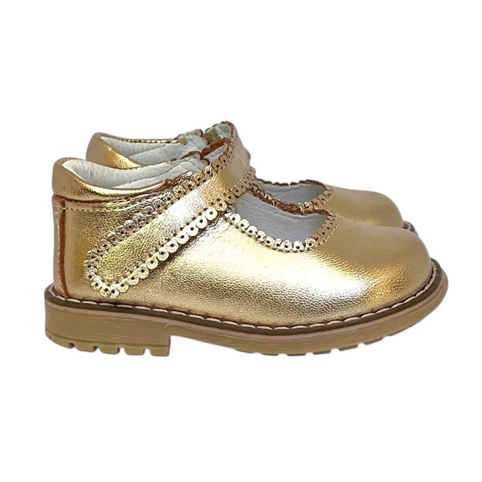 Sophie toddler shoe in gold