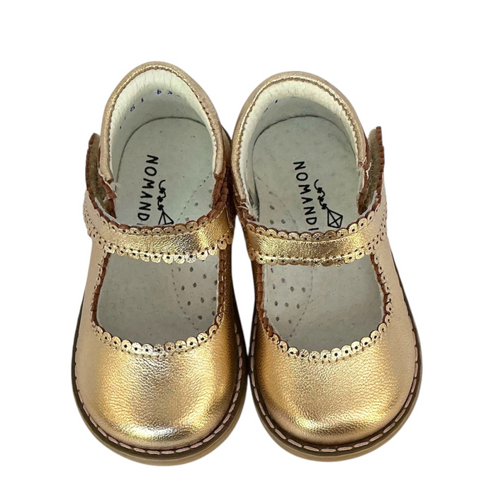 Sophie toddler shoe in gold