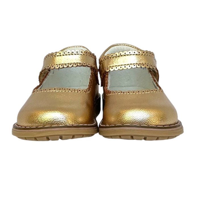 Sophie toddler shoe in gold