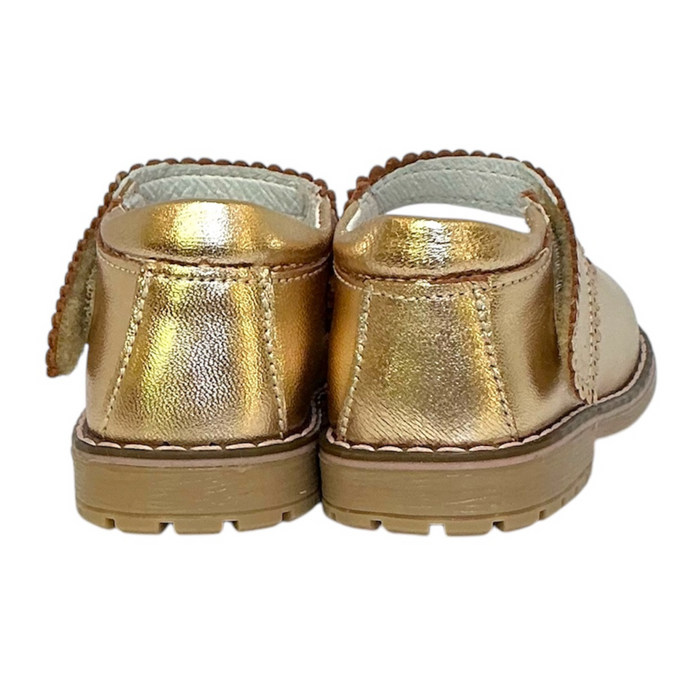 Sophie toddler shoe in gold