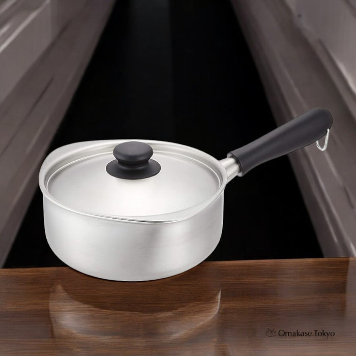Sori Yanagi 3-Layer Stainless Steel Single Handle Pot