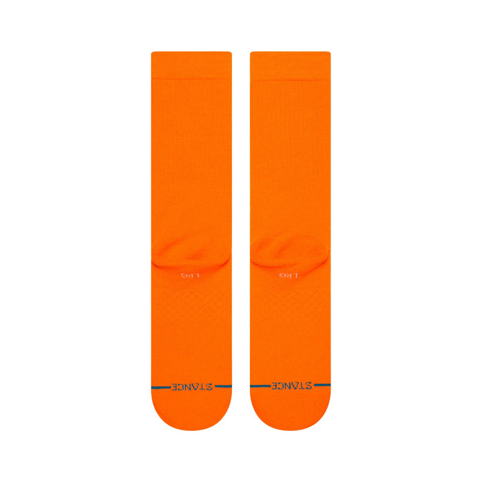 Stance Sock Icon Neon Orange