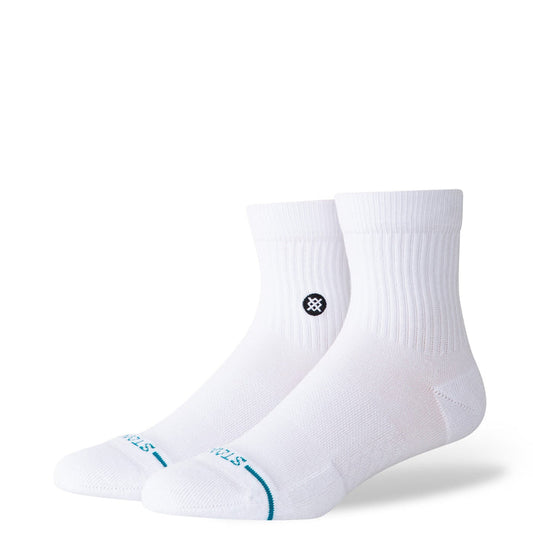 Stance Sock Icon Quarter White