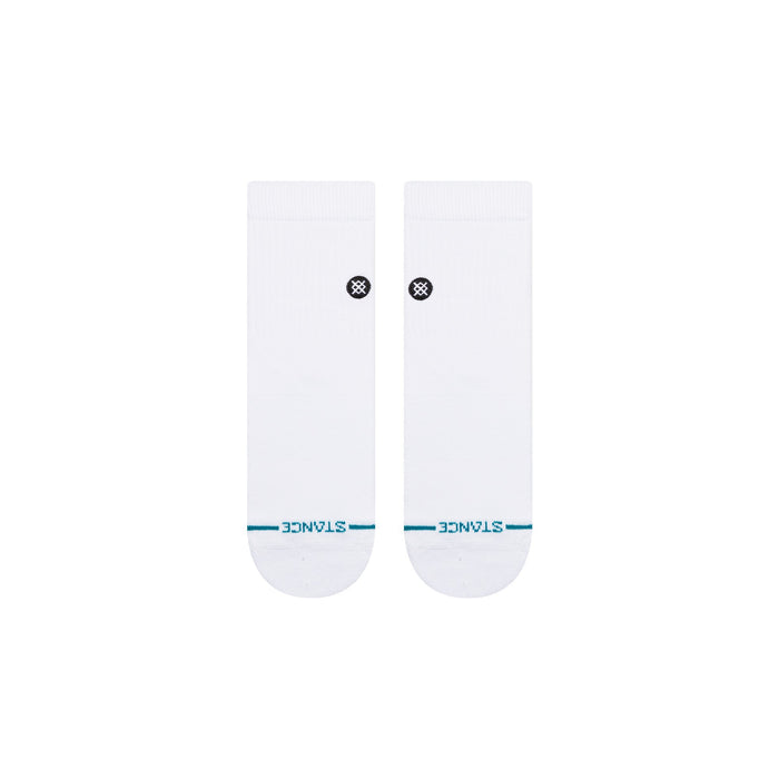 Stance Sock Icon Quarter White