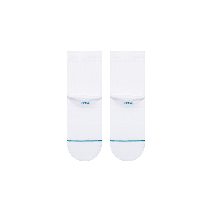 Stance Sock Icon Quarter White