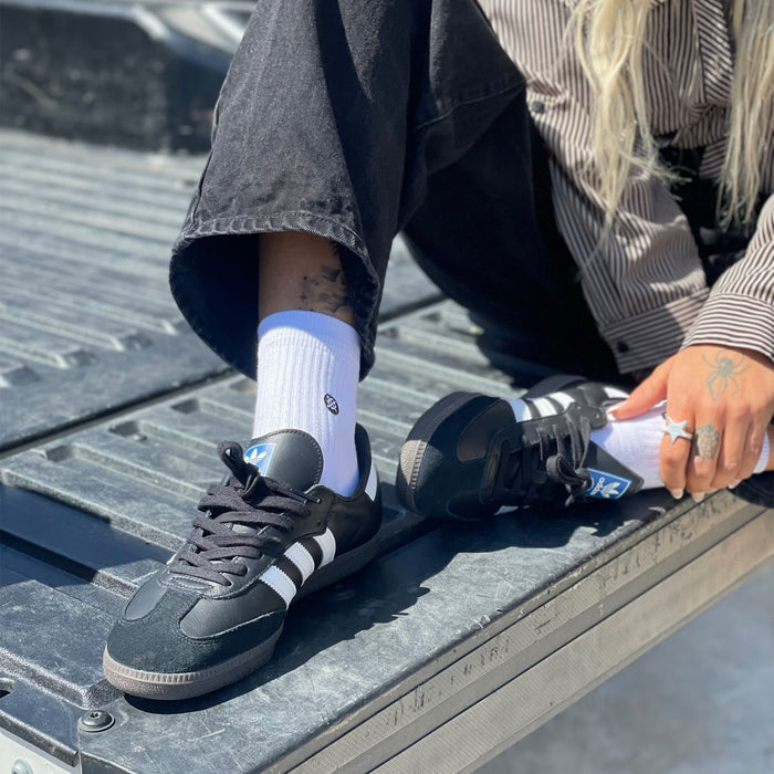 Stance Sock Icon Quarter White