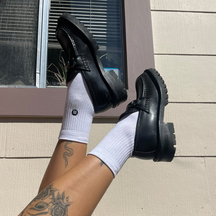 Stance Sock Icon Quarter White