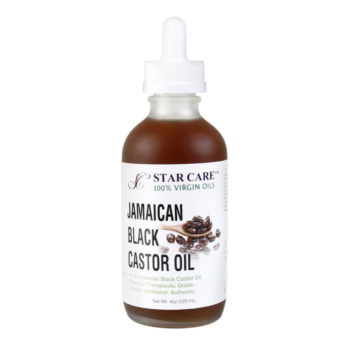 Star Care 100% Virgin Jamaican Black Castor Oil 4oz/ 120ml - ikatehouse