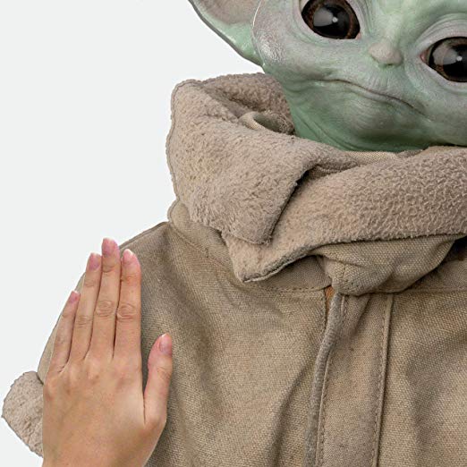 Star Wars The Mandalorian: The Child Peel & Stick Giant Wall Decals - Removable Kids Room Decor Baby Yoda Stickers - EonShoppee