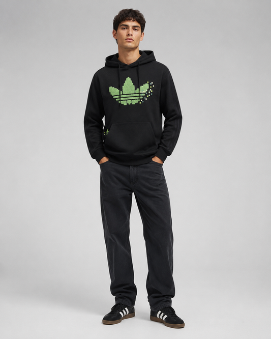 sudadero adidas minecraft hombre jz9920