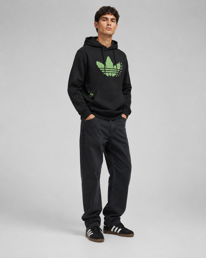 sudadero adidas minecraft hombre jz9920