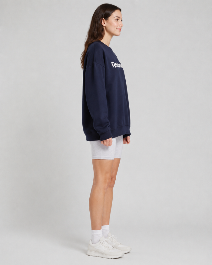 sudadero reebok relaxed mujer 100284095
