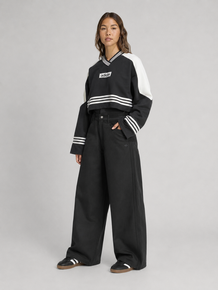sudadero adidas superstar main originals mujer jw7273