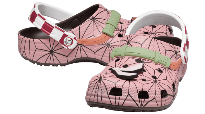 sueco crocs demon slayer nezuko unisex 209320-206