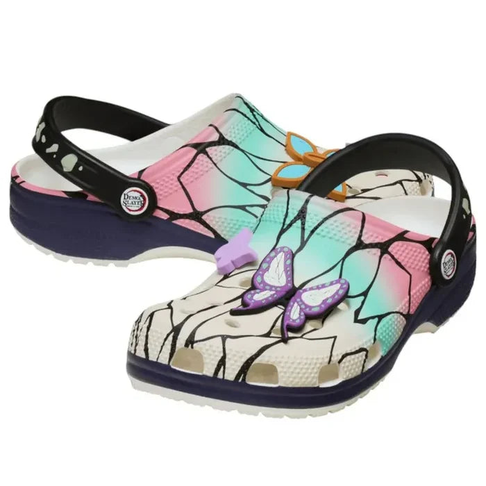 sueco crocs demon slayer shinobu unisex 211412-90h