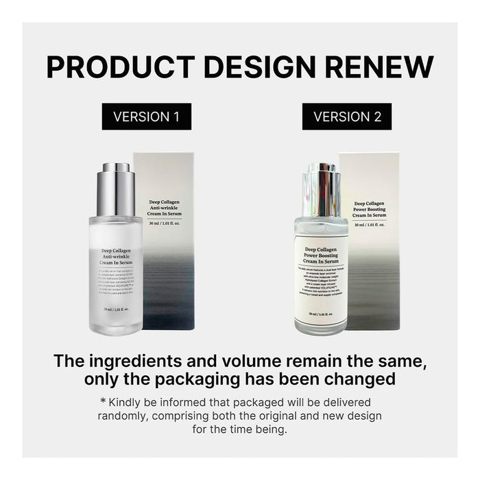 Sungboon Editor Deep Collagen Anti- Wrinkle Cream In Serum 1.01oz/ 30ml