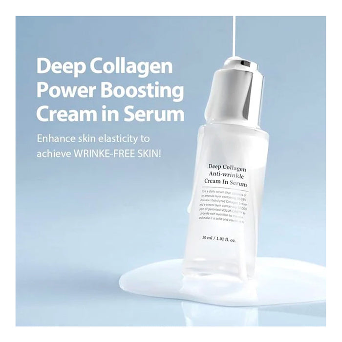 Sungboon Editor Deep Collagen Anti- Wrinkle Cream In Serum 1.01oz/ 30ml