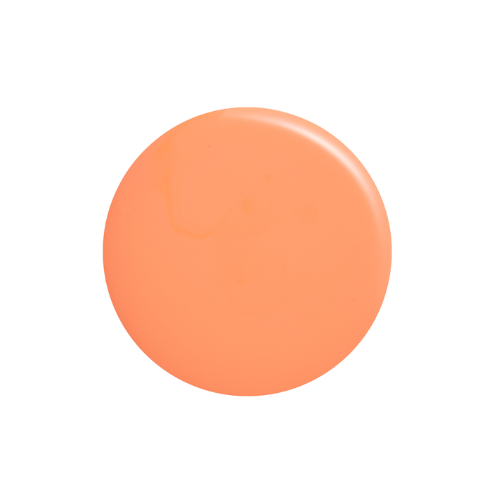Sunkissed coral orangesicle nail polish color swatch