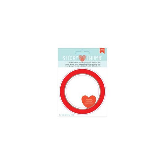 Super Sticky Tape - Doublesided Tape x 5yds (Red Line)