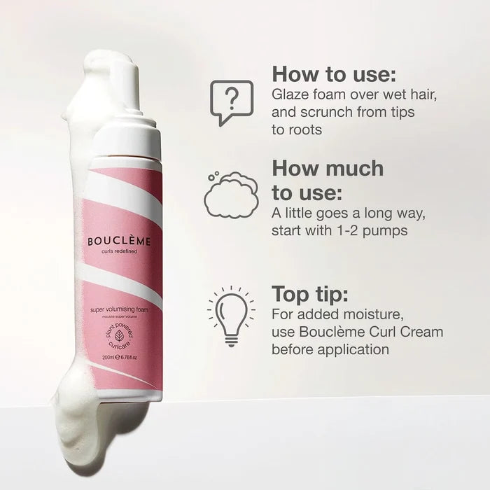Super Volumising Foam 200ml - Fairbeauty