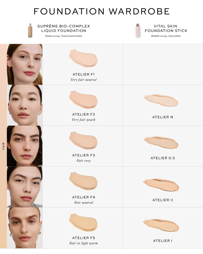 Suprême Bio-Complex Liquid Foundation - Atelier F5