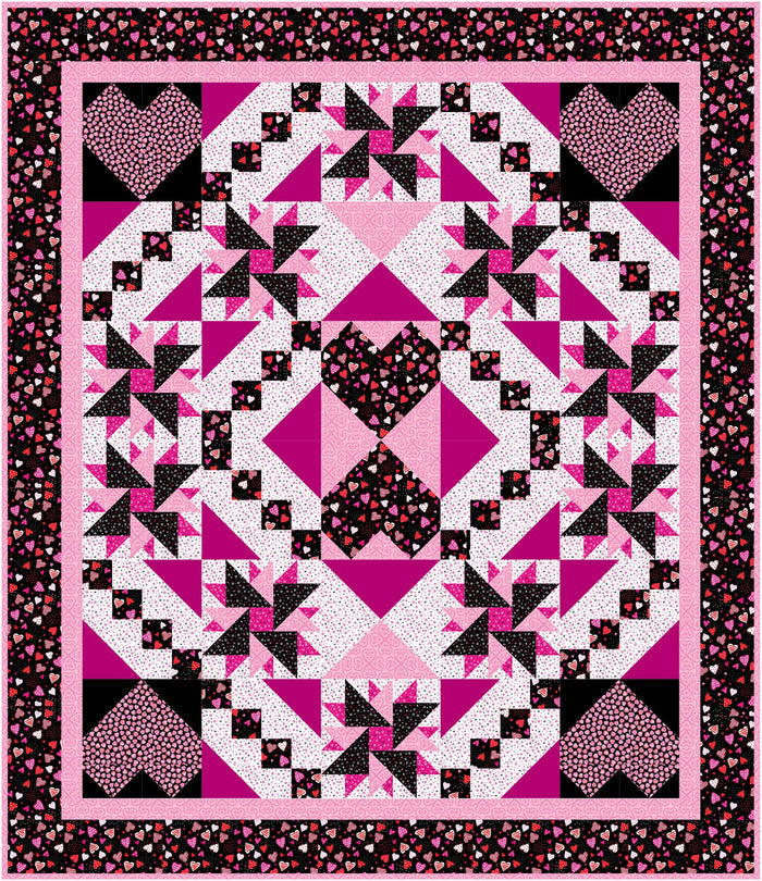 Surrounded By Hearts Pattern #465