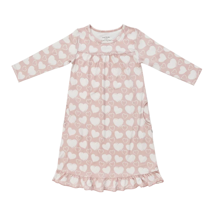 Sweet Bamboo So Much Love Heart Nightgown