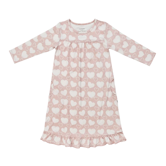 Sweet Bamboo So Much Love Heart Nightgown